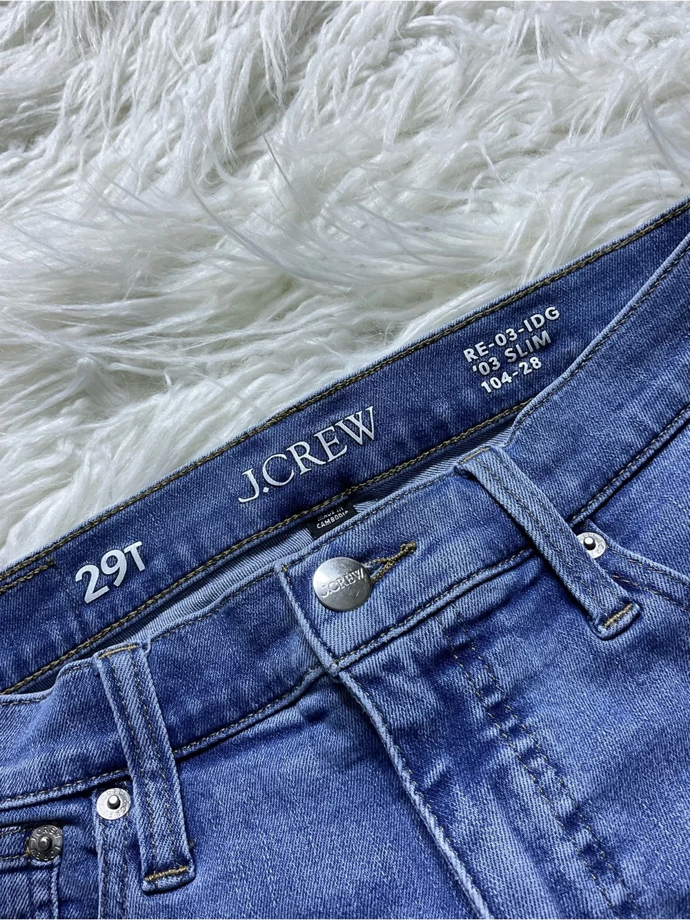 J Crew slim jean in 2003 super-stretch 29T